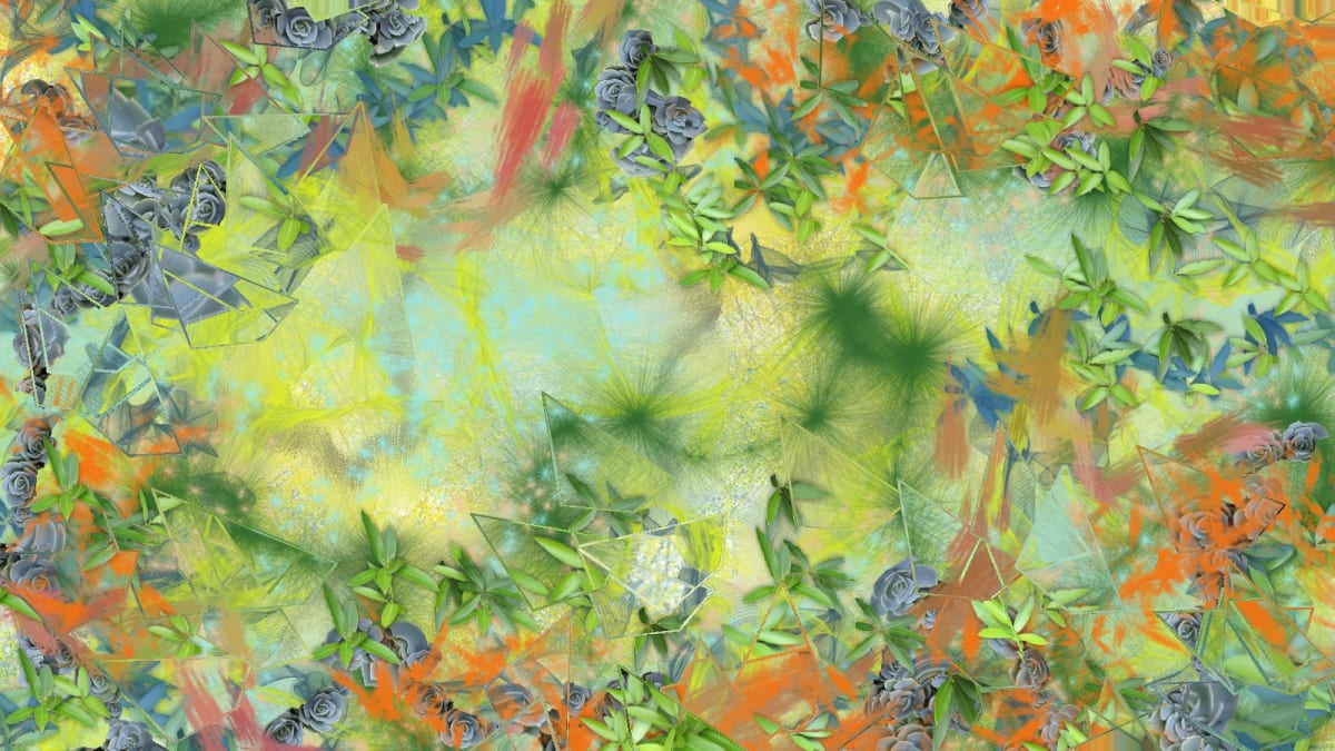 Fractured Abstract, Image 1.