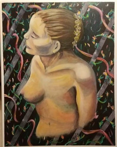 She Survives 2 by Leslie Vidas Zuehlke  Image: Part of Cancer/Wellness series