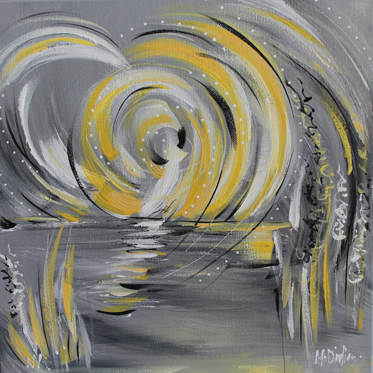 Color Me Yellow by Michelle Dinelle Abstracts 