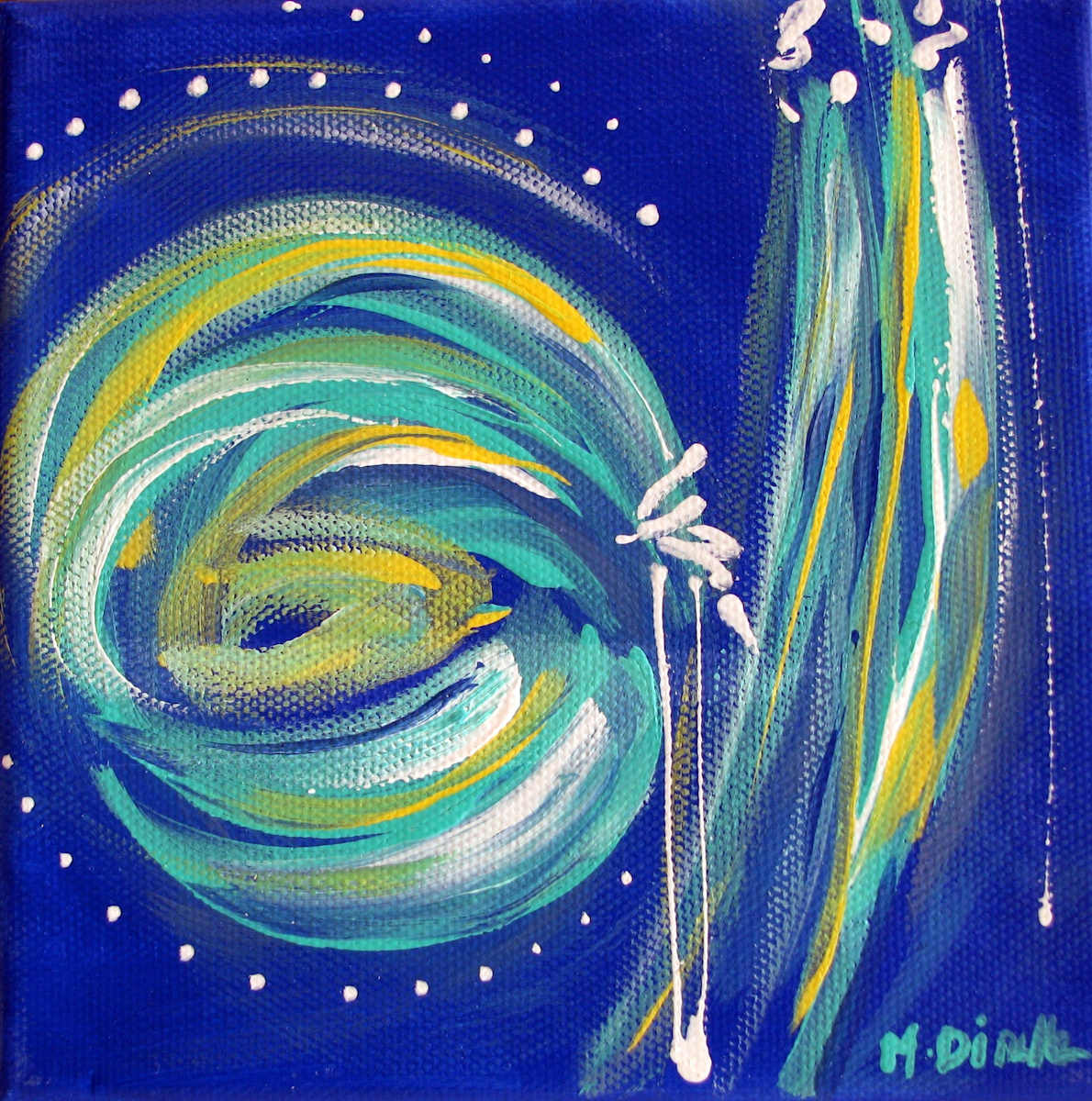 Mini I by Michelle Dinelle Abstracts, Image 1.