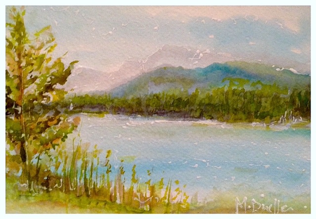 Jasper - A Roadside View by Michelle Dinelle Abstracts 
