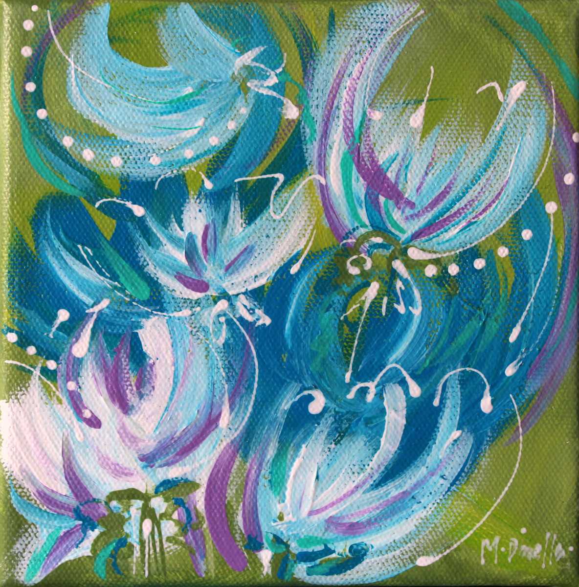 Mini XVII by Michelle Dinelle Abstracts, Image 1.