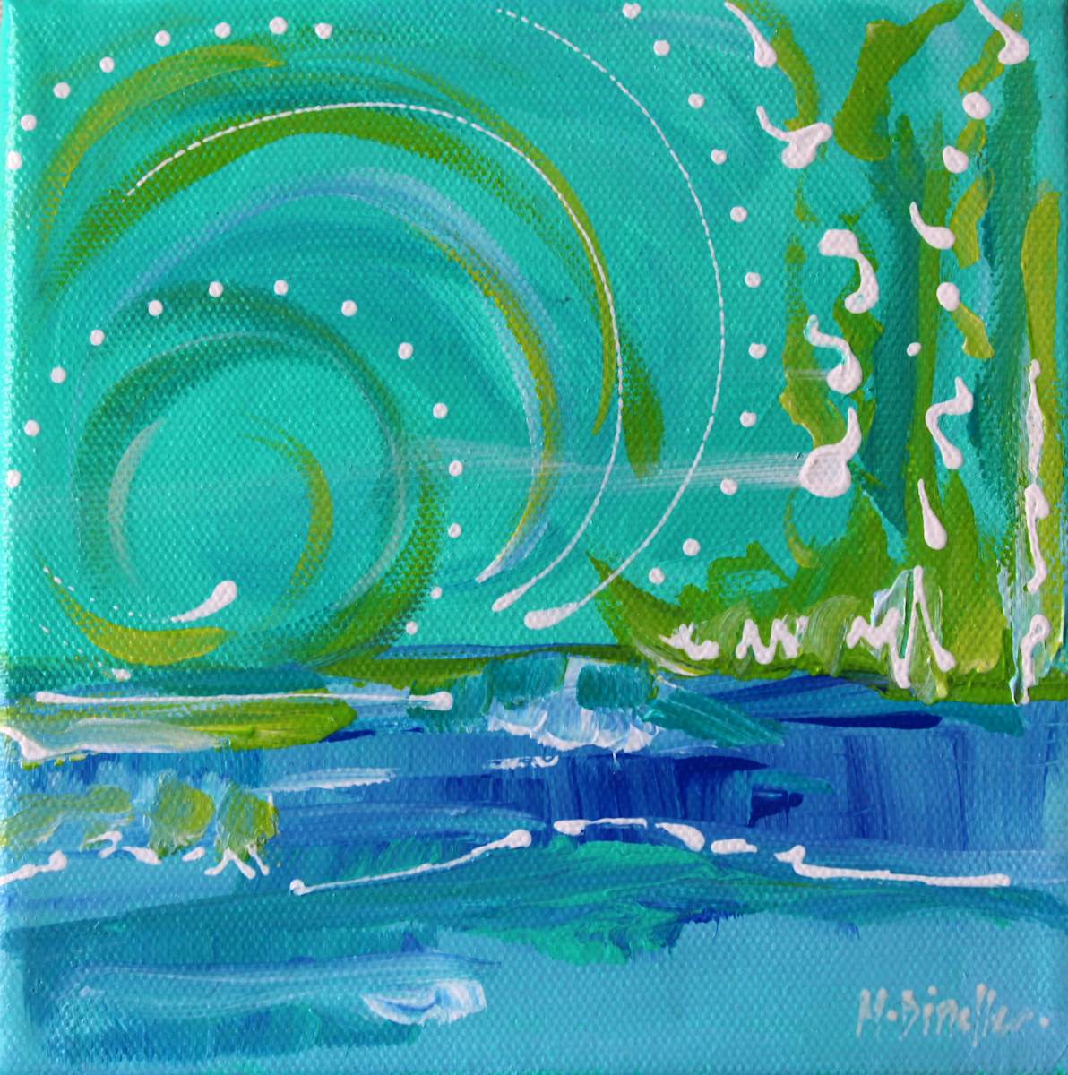 Mini XV by Michelle Dinelle Abstracts, Image 1.