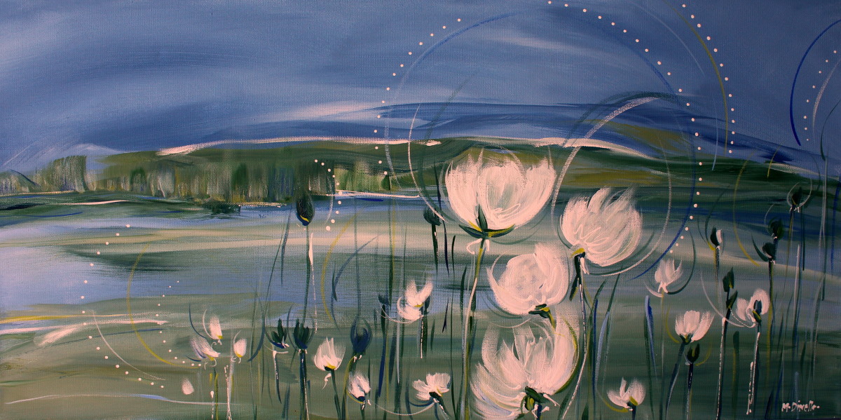 White Whisper by Michelle Dinelle Abstracts 