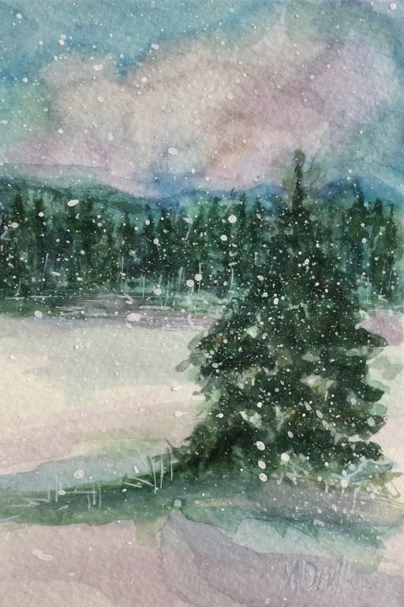 Winter Woodland No  13 
