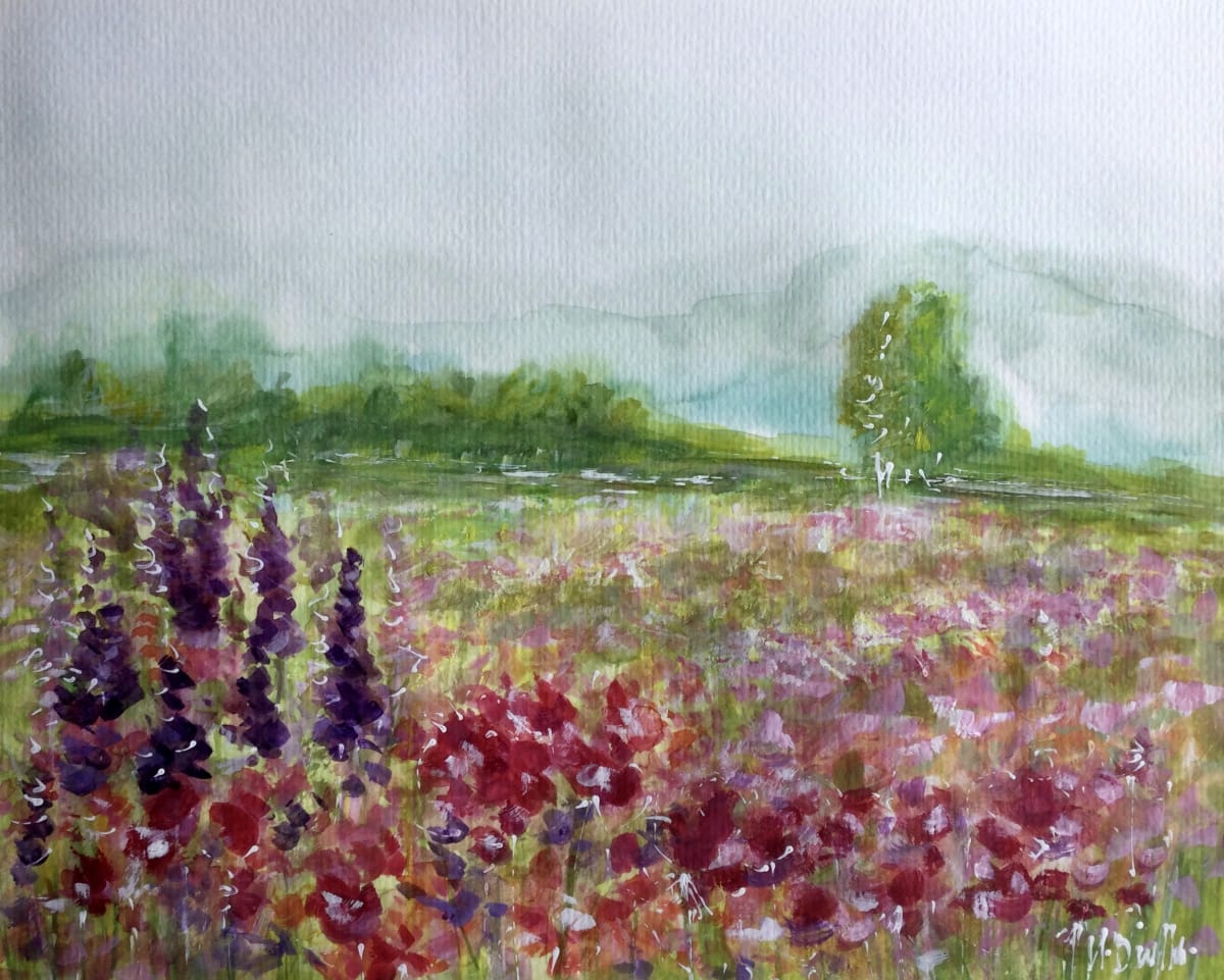 Blossom's Grace by Michelle Dinelle Abstracts 