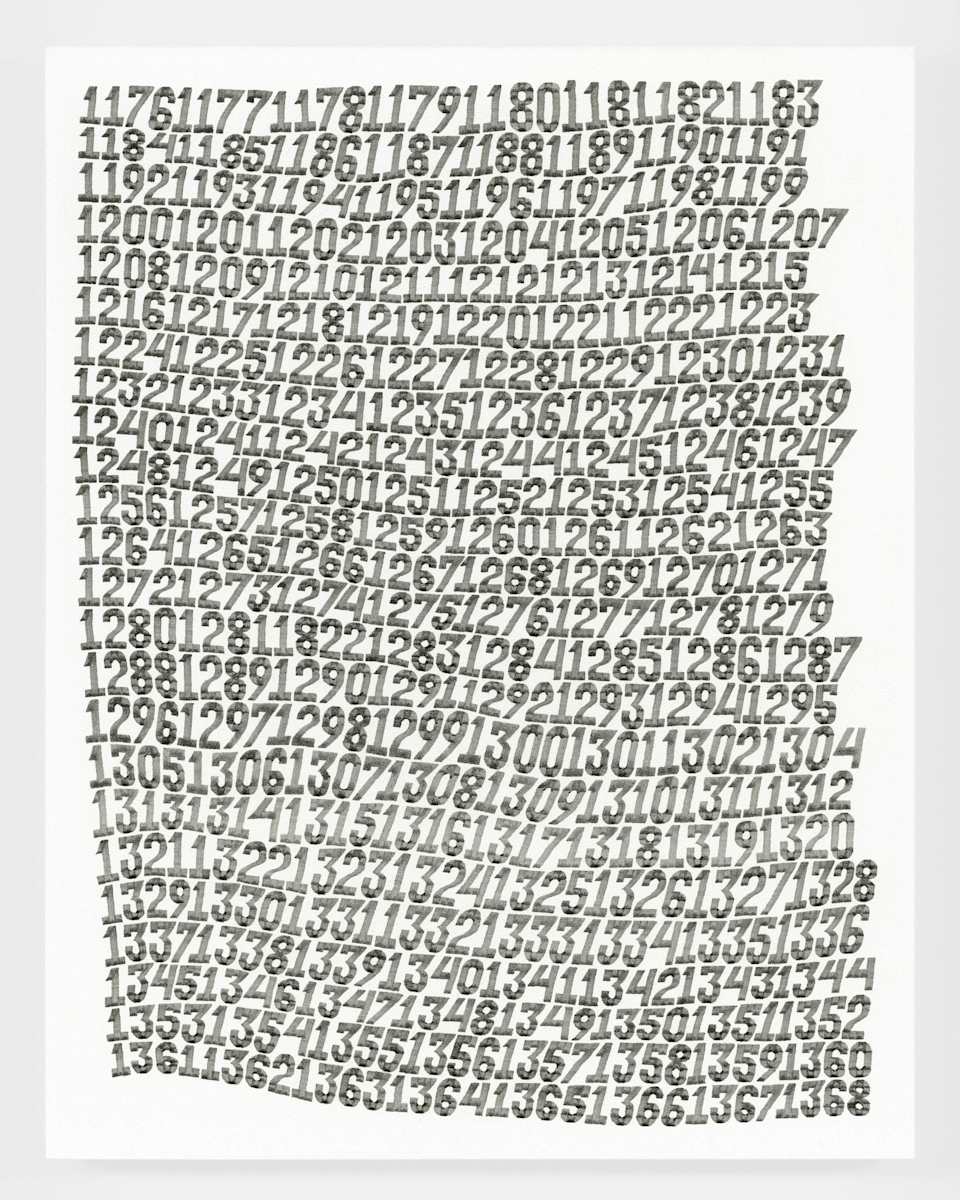 Numbers 1176 to 1368 by Dana Piazza, Image 1.