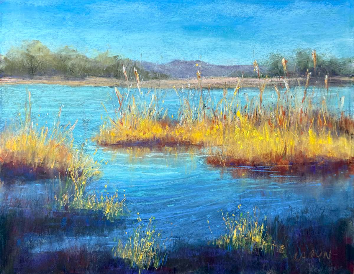 Mary Lake Afternoon by Caryn Stromberg 