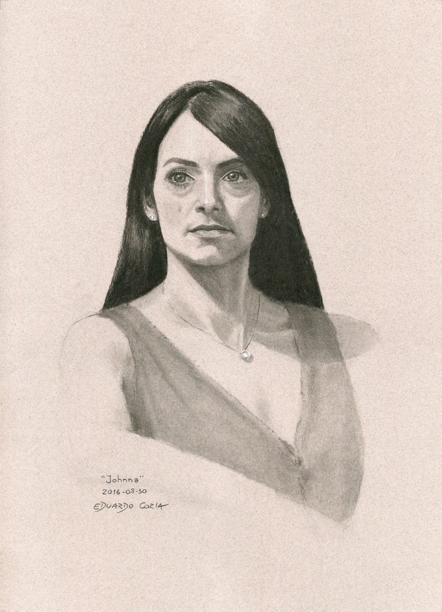 Johnna - Portrait from Life by Eduardo Coria 