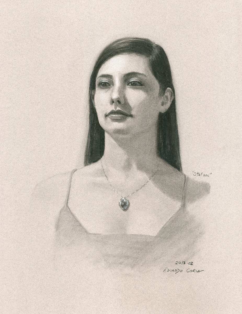 Stefani - Portrait from Life by Eduardo Coria, Image 1.