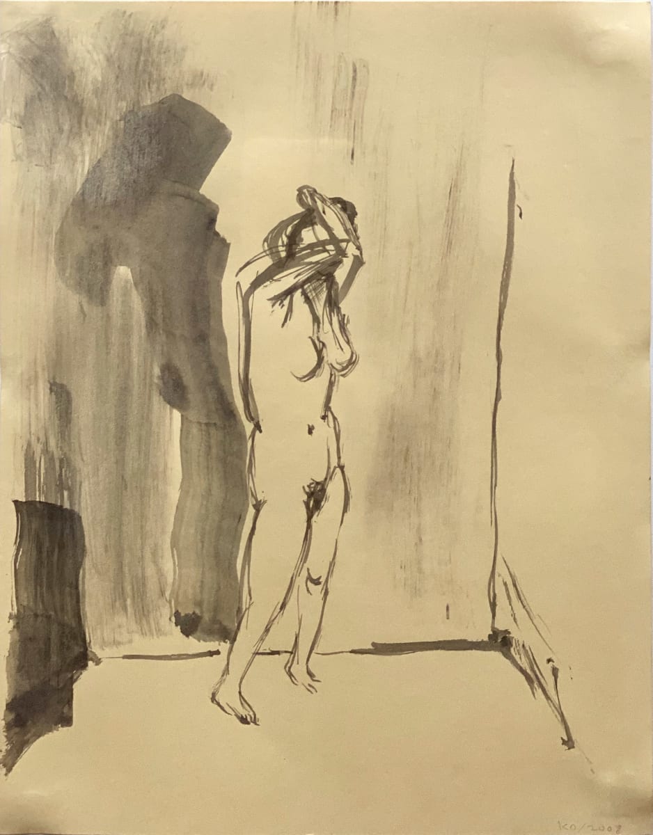 Standing Figure by Keisho Okayama 