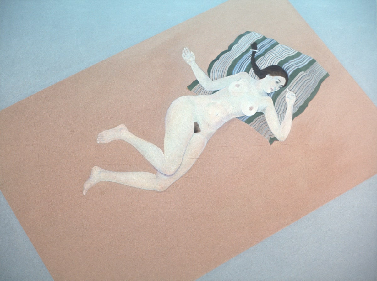 Reclining Nude by Keisho Okayama 