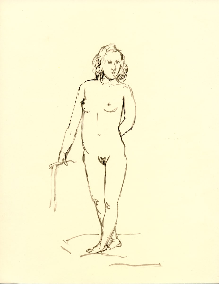 Standing Nude by Keisho Okayama 