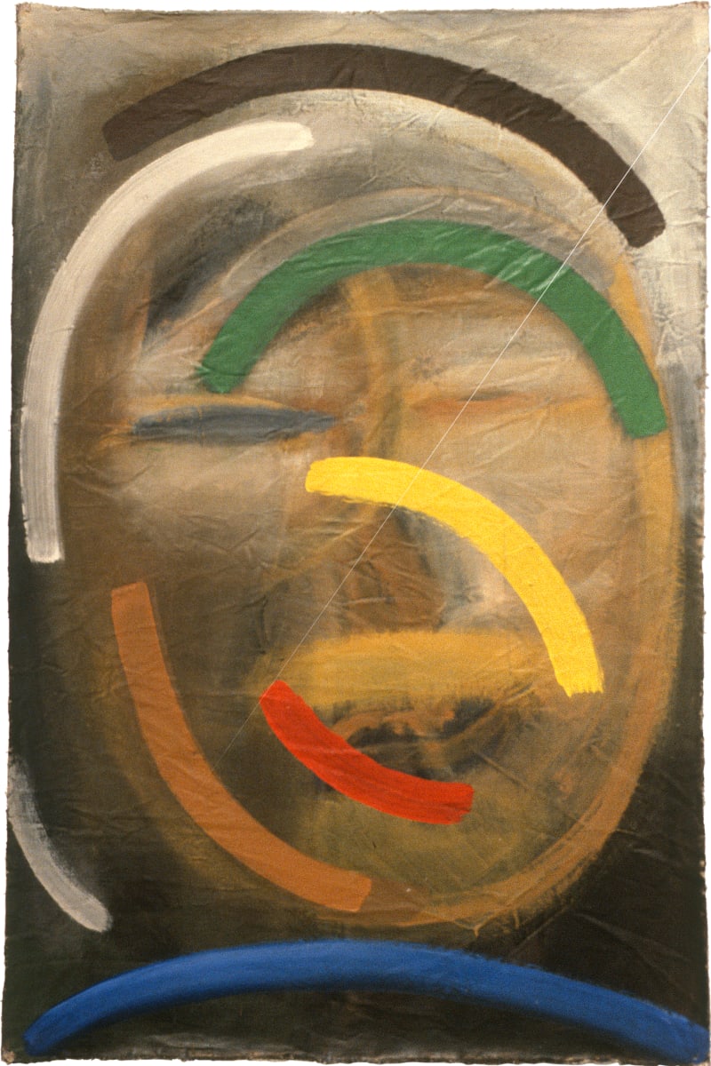 Face With Colored Arcs by Keisho Okayama 