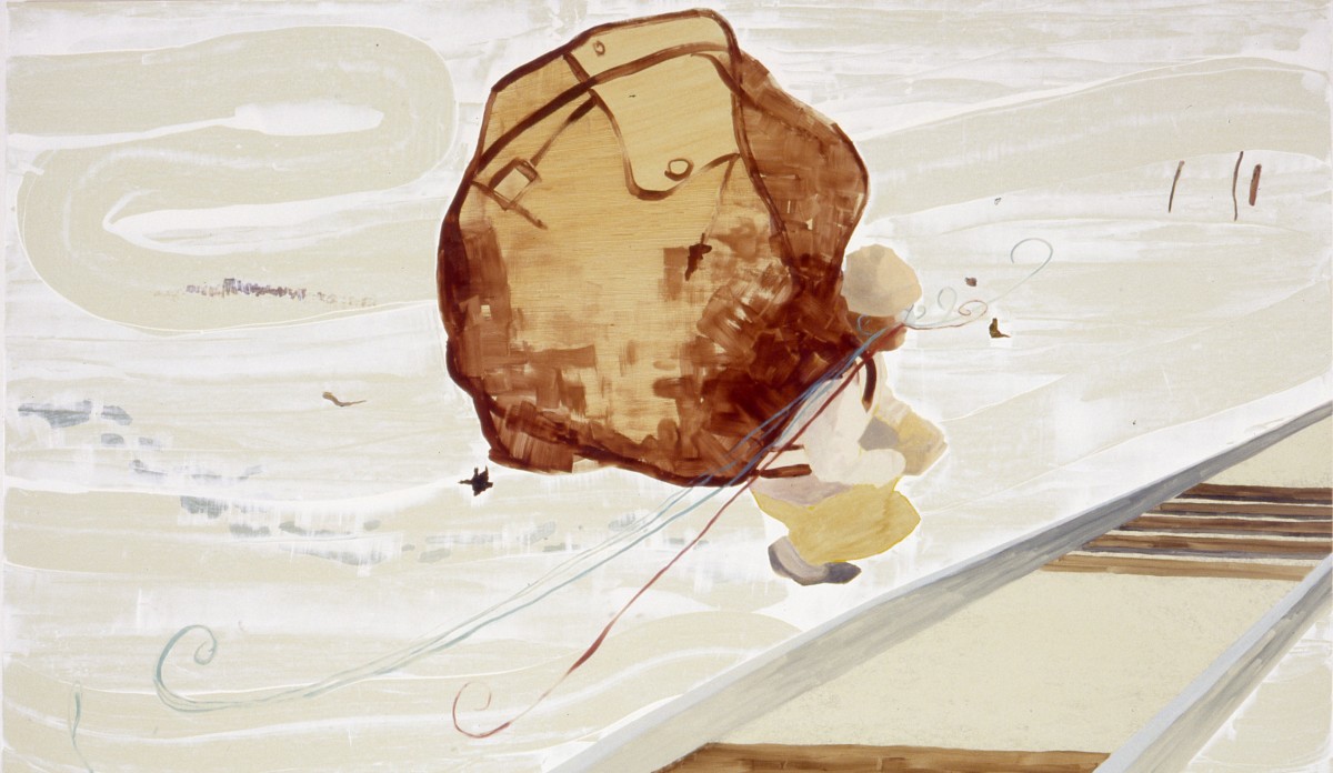 Untitled (man with backpack) by Lisa Mihm, Image 1.