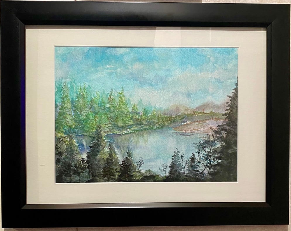 LOOKING AT THE LAKESIDE VIEW 