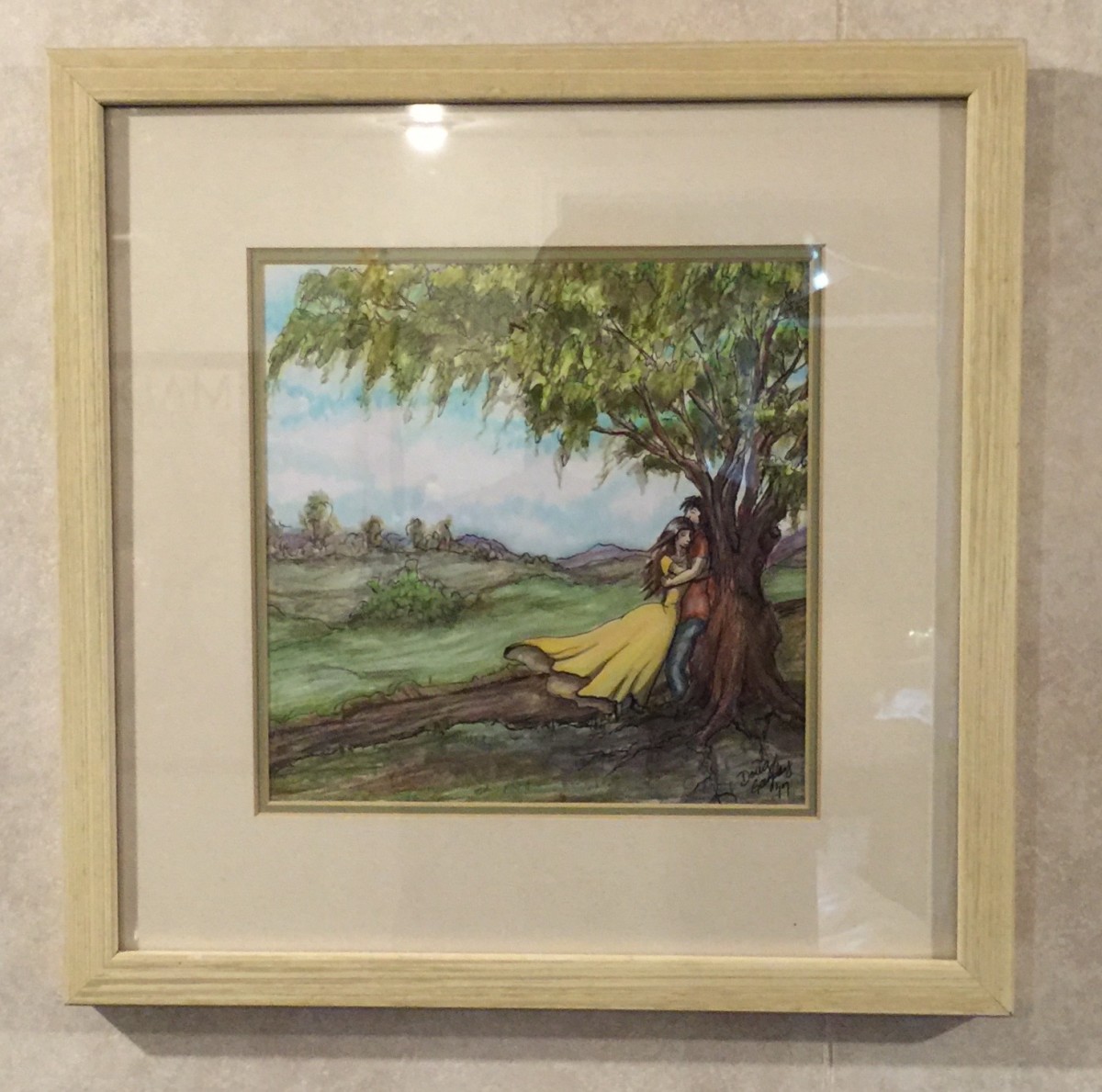 MEADOW EMBRACE (sold) by Doug Gazlay 