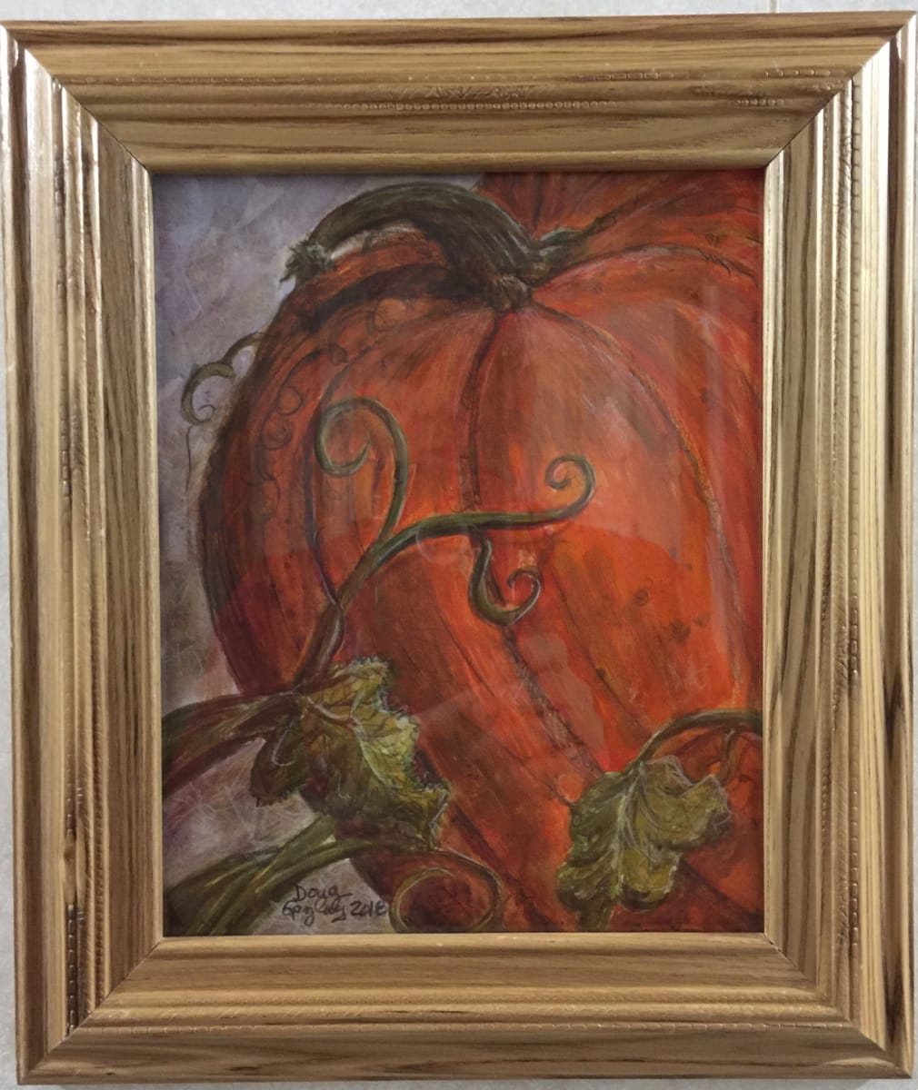 PUMPKIN PORTRAIT (gifted) by Doug Gazlay, Image 1.