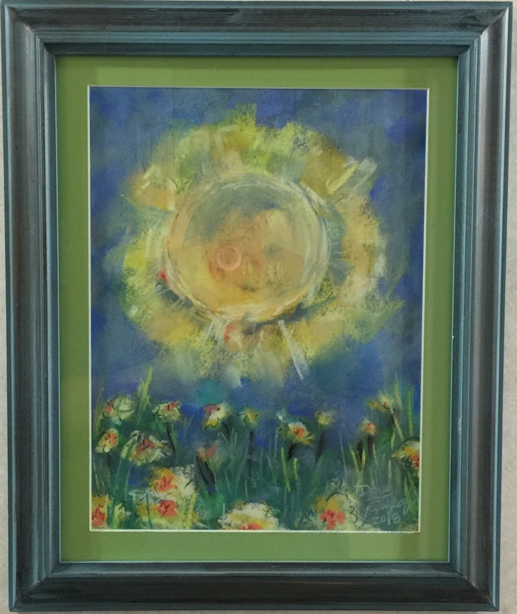 SUNFLOWERS (Given as prize) by Doug Gazlay 