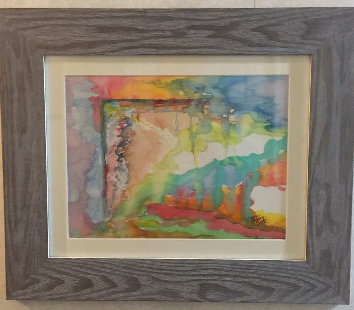 SHERBERT RAINBOW'S END MELTDOWN (Given as prize) by Doug Gazlay 