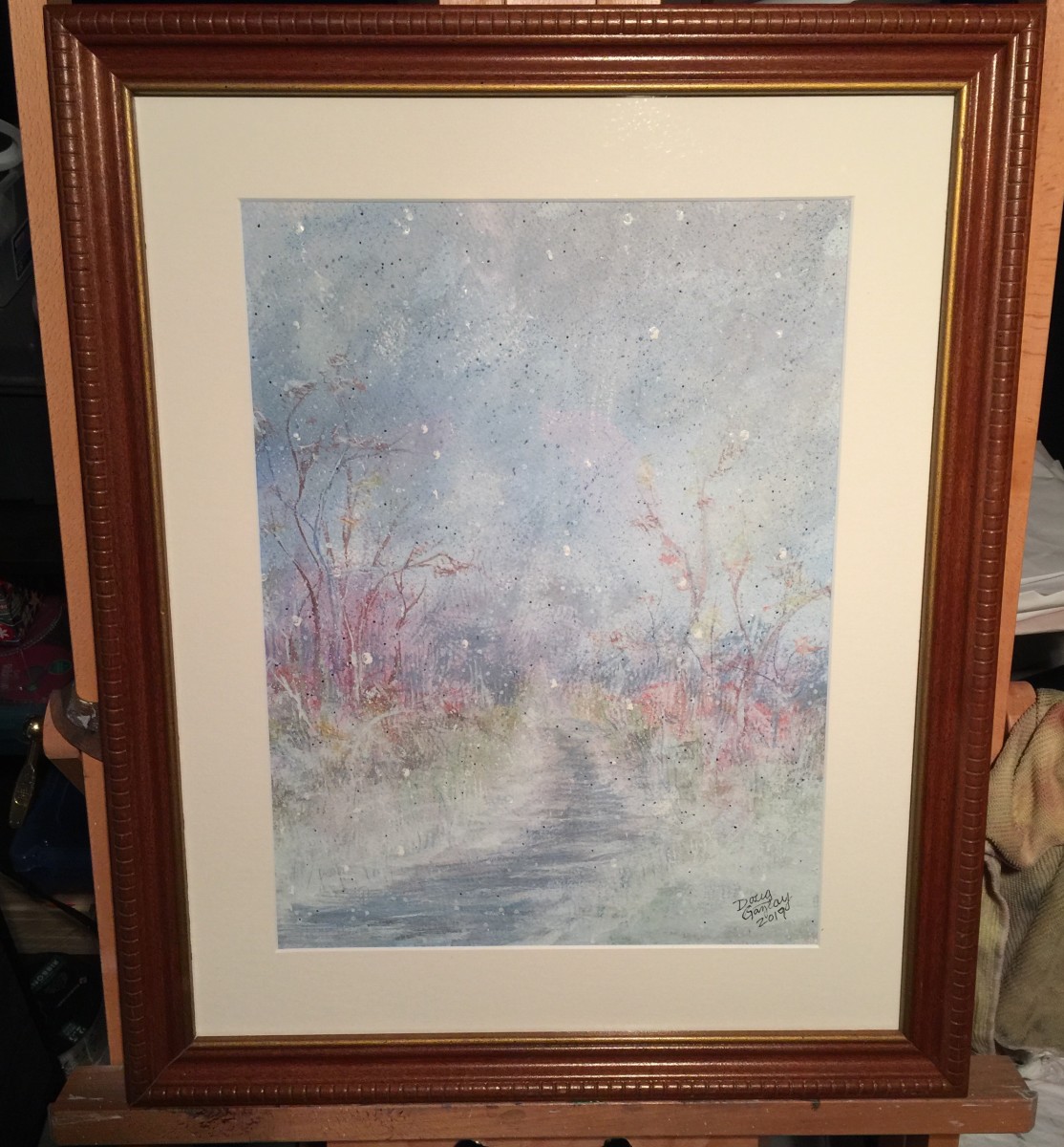 FIRST SNOW (gifted) by Doug Gazlay 