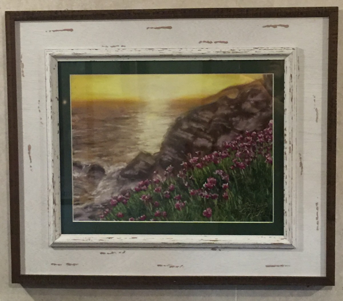 BLOOMING OCEAN CLIFF (Gifted) by Doug Gazlay 
