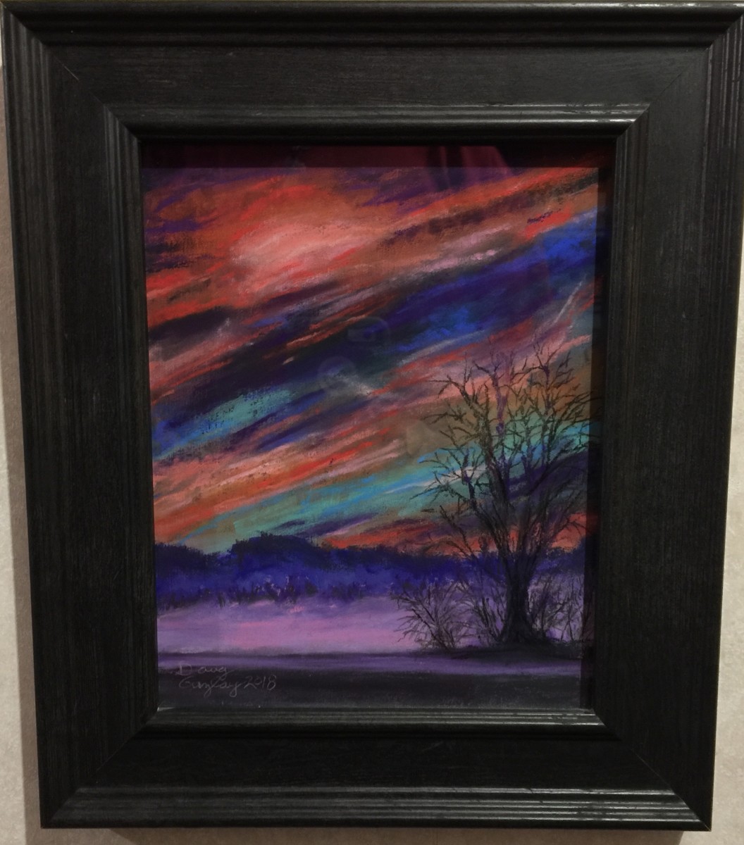 THE MAJESTIC SUNSET - (SOLD) by Doug Gazlay 