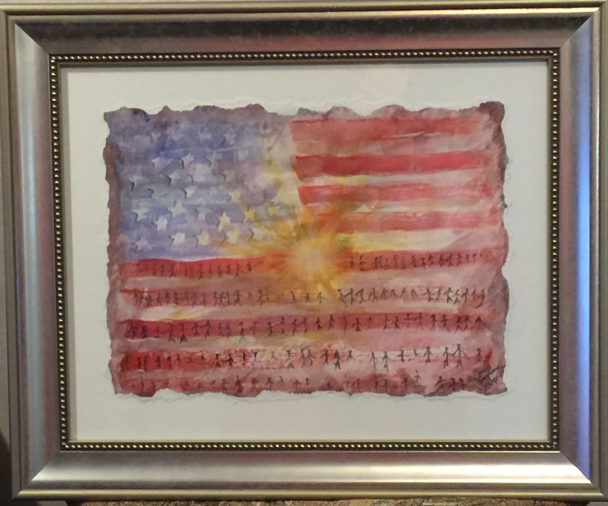 AMERICAN DAYBREAK (SOLD) by Doug Gazlay, Image 1.