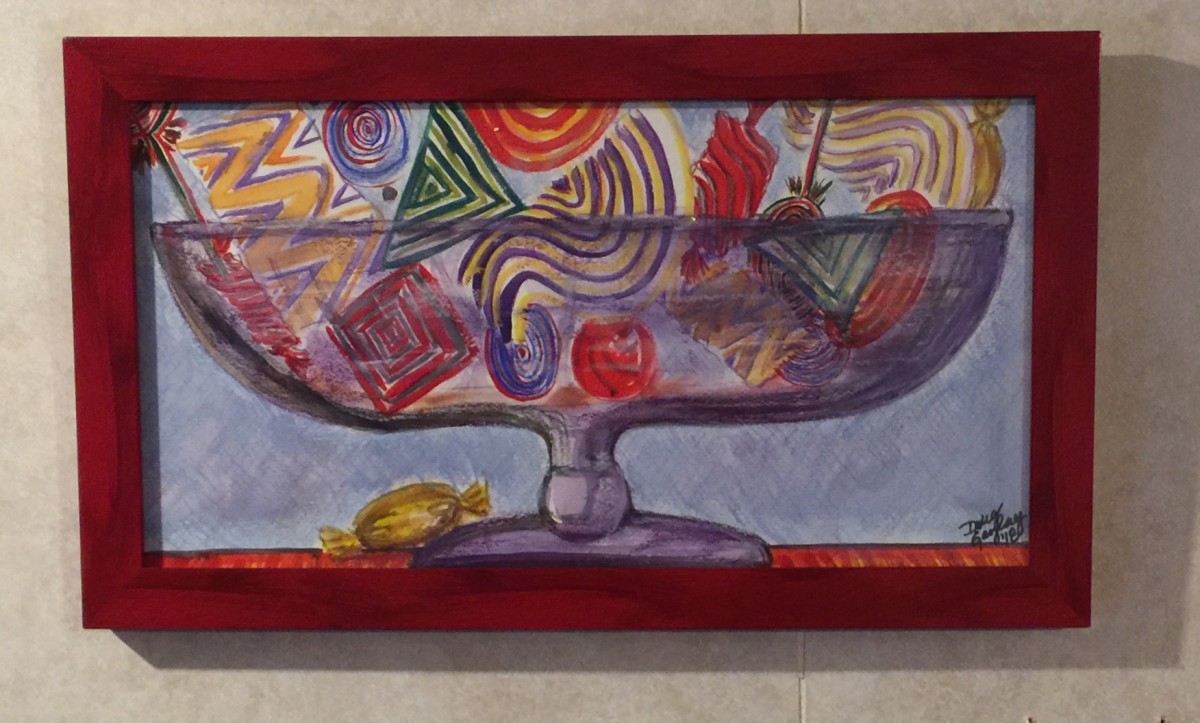 CANDY DISH (sold) by Doug Gazlay 