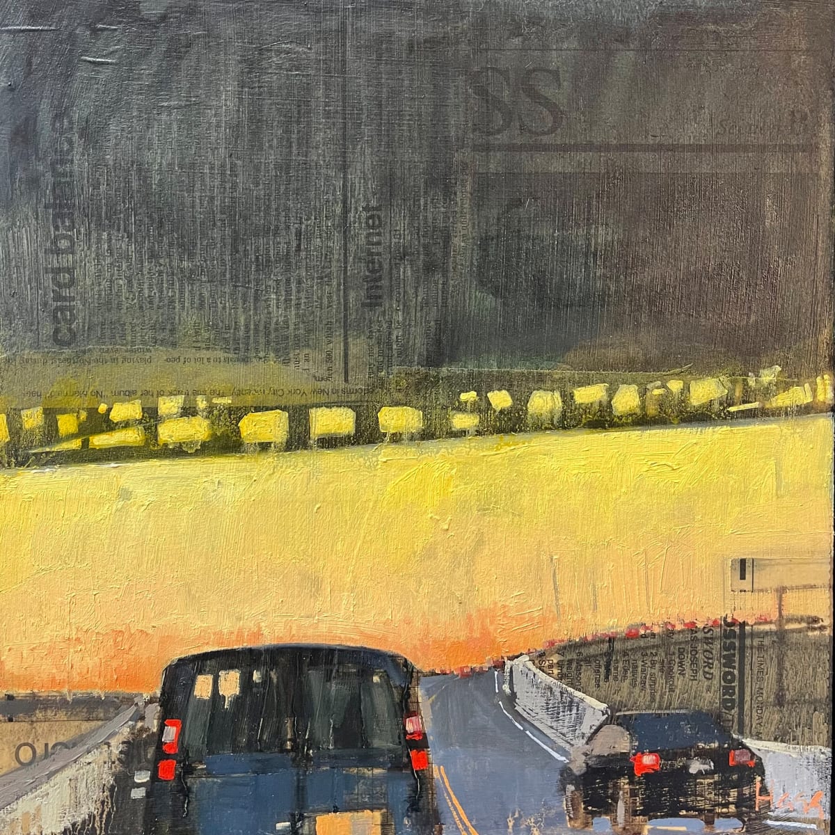 Bend in the Road by Teresa Haag 