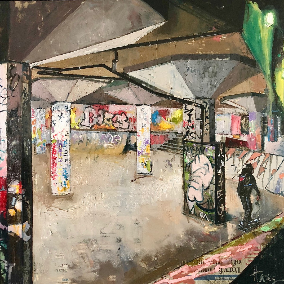 Skate Park by Teresa Haag 