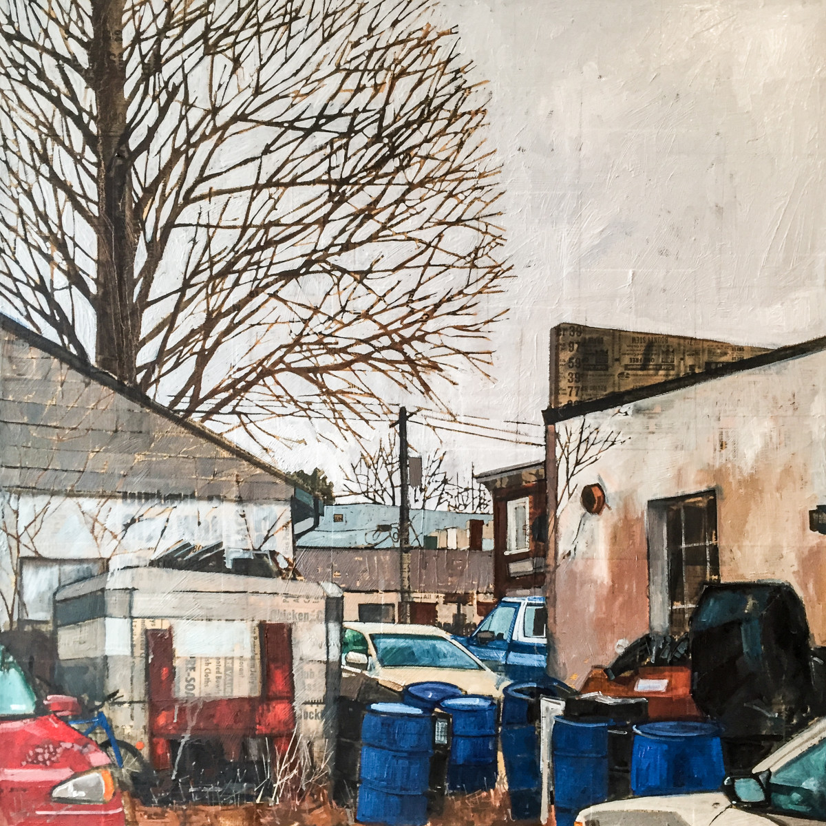 Behind the Repair Shop by Teresa Haag 