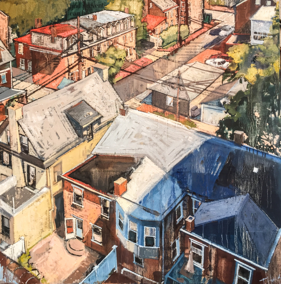 West Chester Rooftops by Teresa Haag 