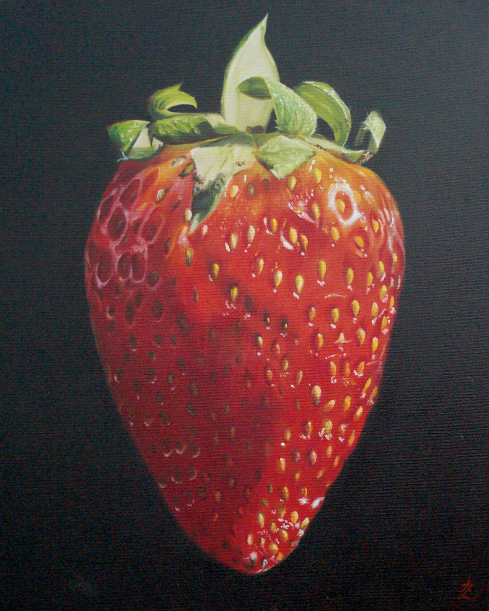 Strawberry by Anne-Marie Zanetti 