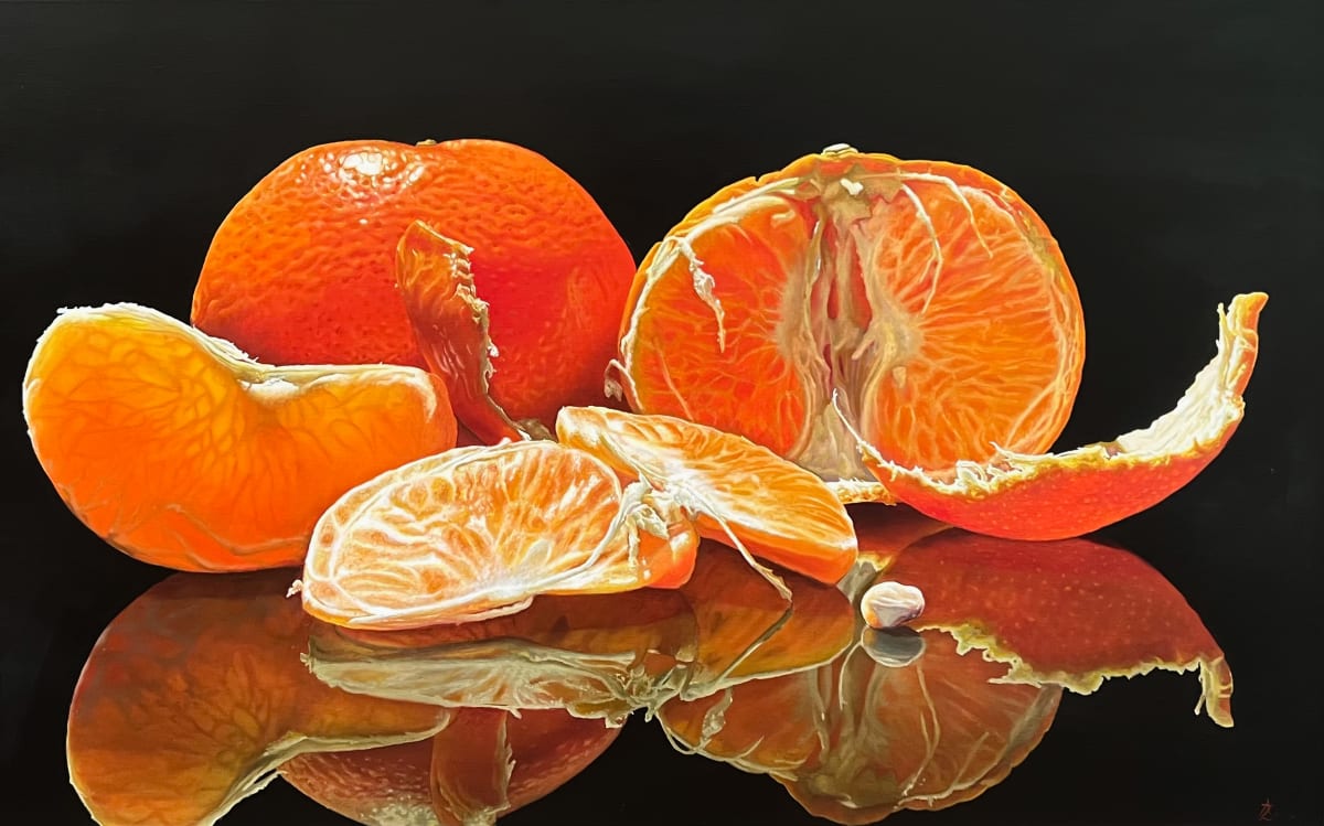 Translucent Mandarin 2 by Anne-Marie Zanetti, Image 2.
