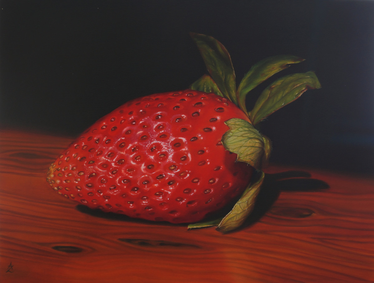 Strawberry by Anne-Marie Zanetti 