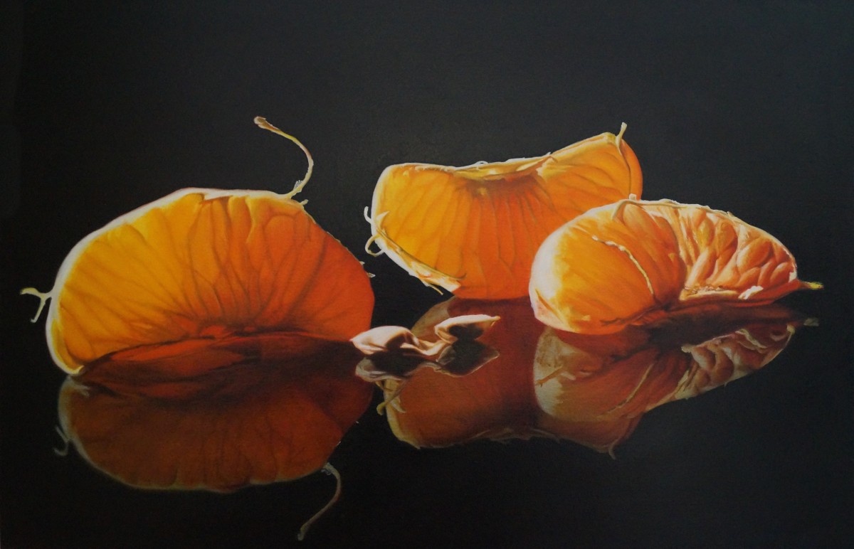 Mandarin pieces by Anne-Marie Zanetti 