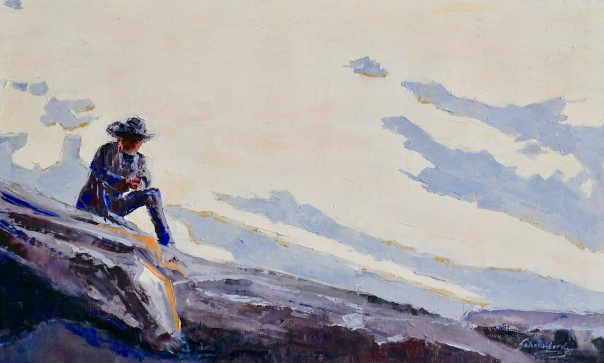 Taking a Break by Debra Schaumberg, Image 1.