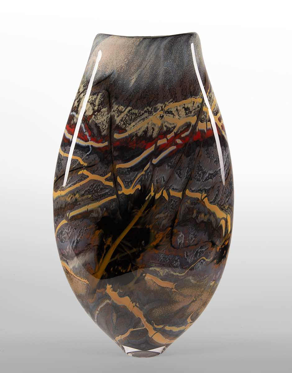 Canyon Walls Black by North Rim Glass Jared & Nicole Davis 