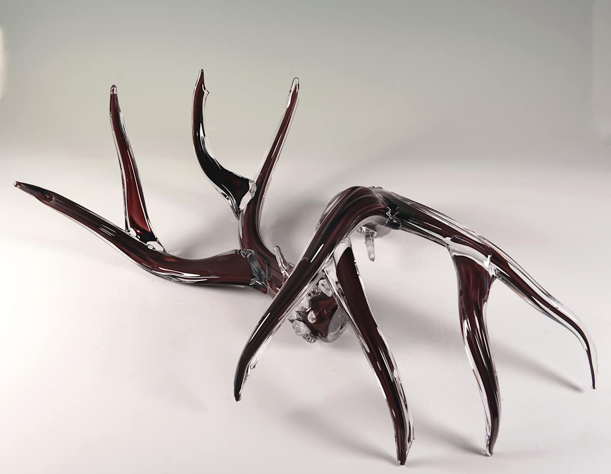 Antler Set-S Copper Ruby, Image 1.
