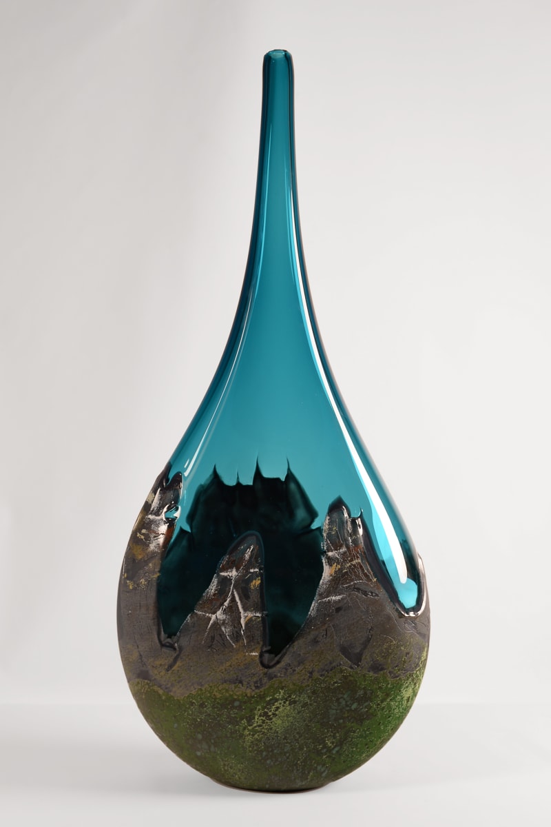 Mountain Vista Spire by North Rim Glass Jared & Nicole Davis 