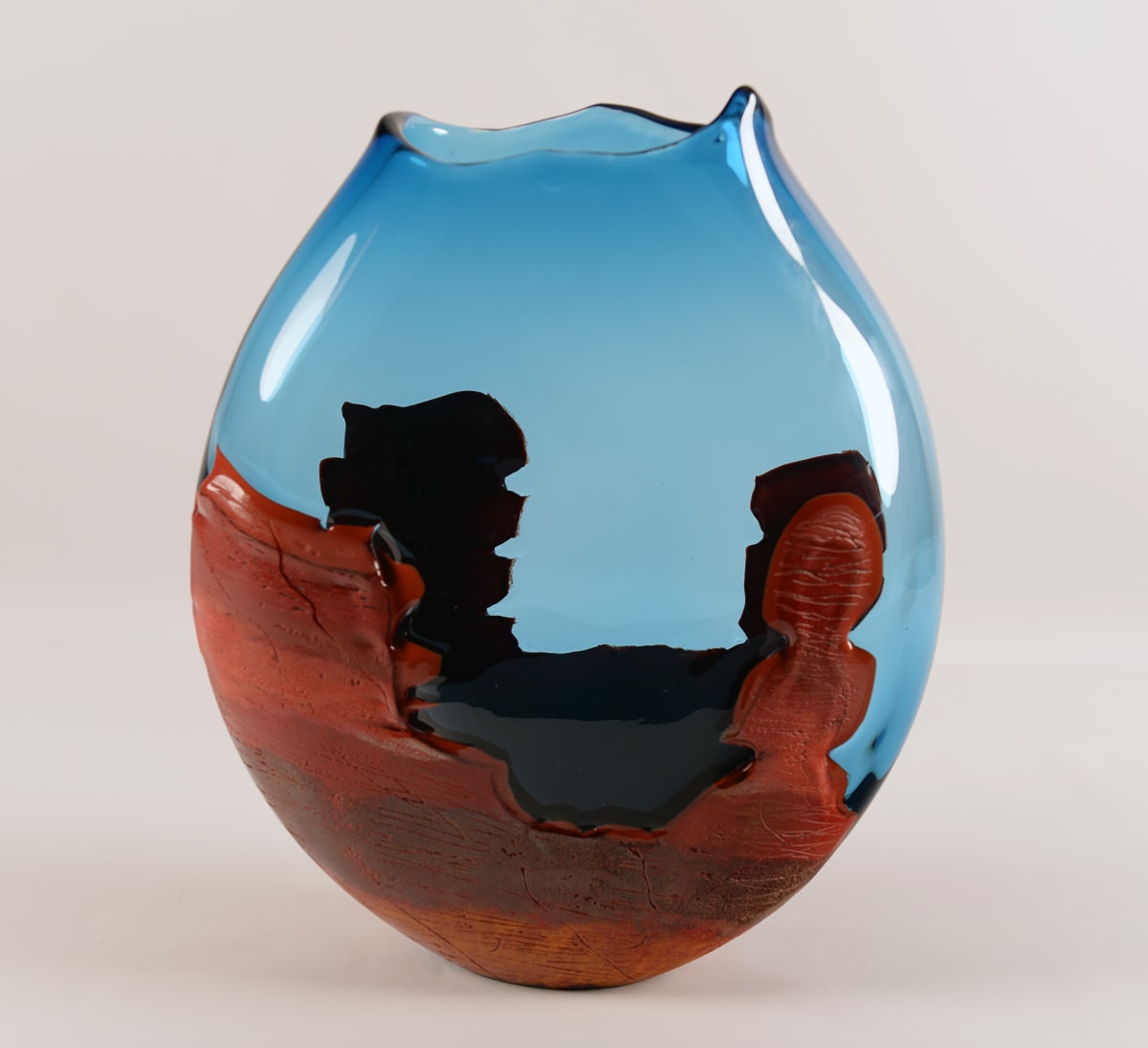 Desert Vista Turquoise by North Rim Glass Jared & Nicole Davis 