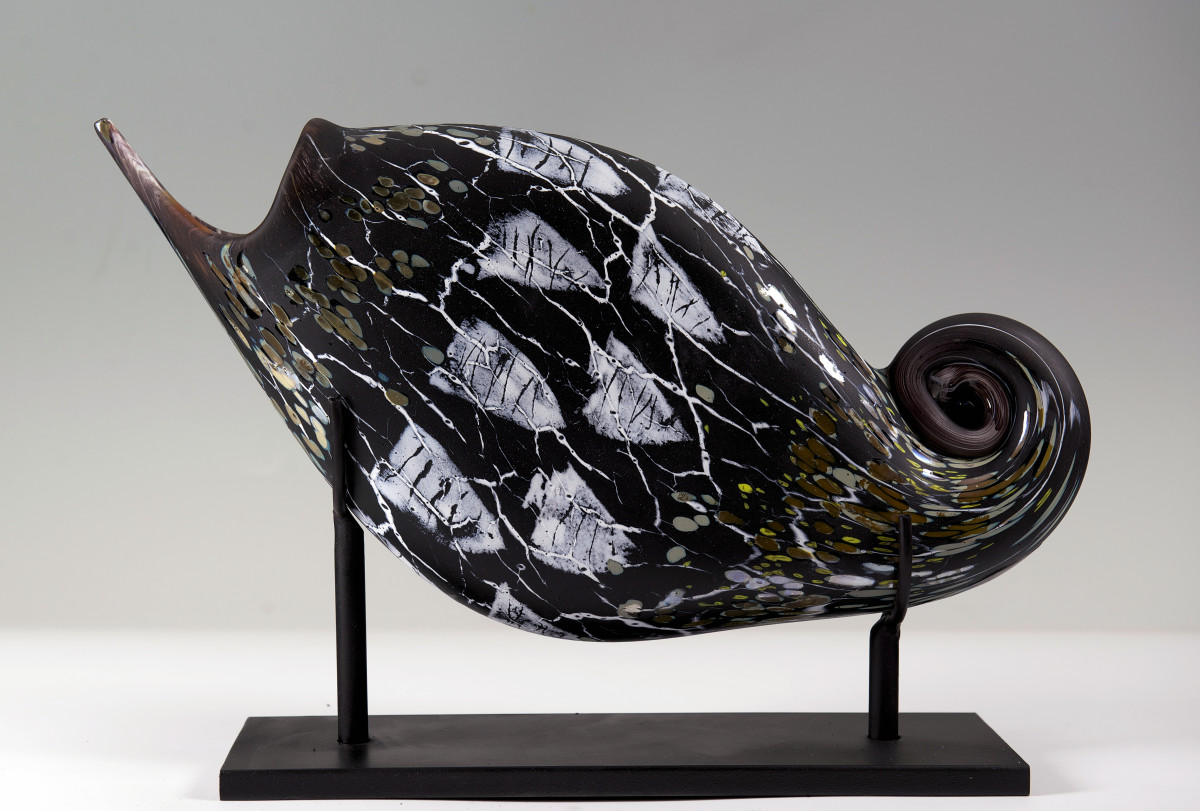 Fossil Series Black by North Rim Glass Jared & Nicole Davis 