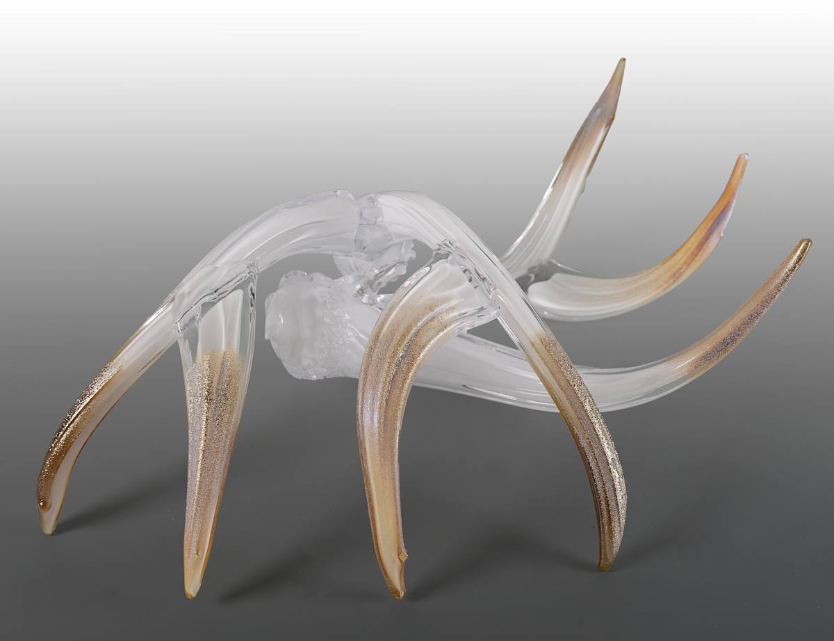 Antler Set-Opal w/Metallic Tips, Image 2.