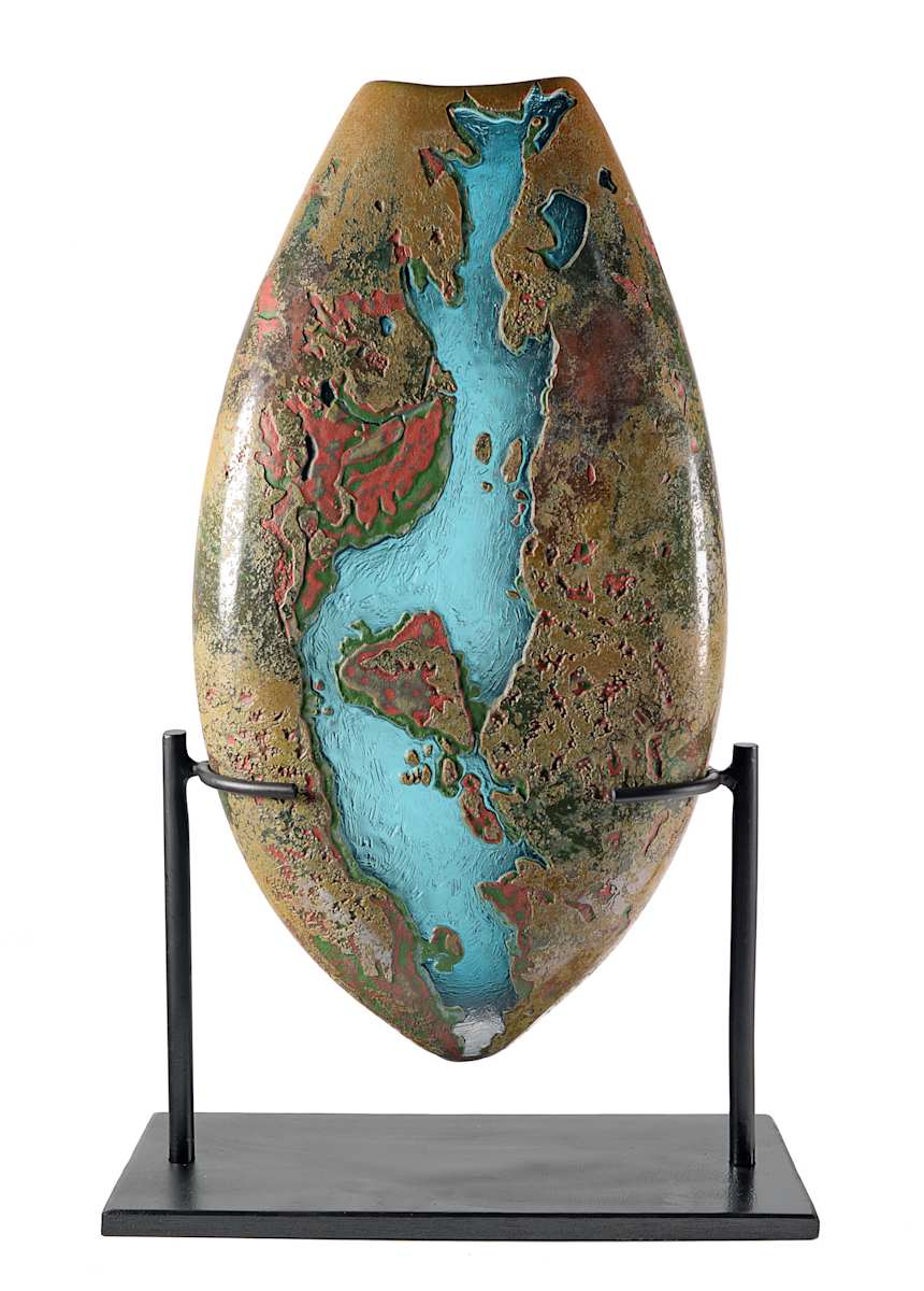 Riverway Series-Electra Lake-La Plata County Colorado by North Rim Glass Jared & Nicole Davis 