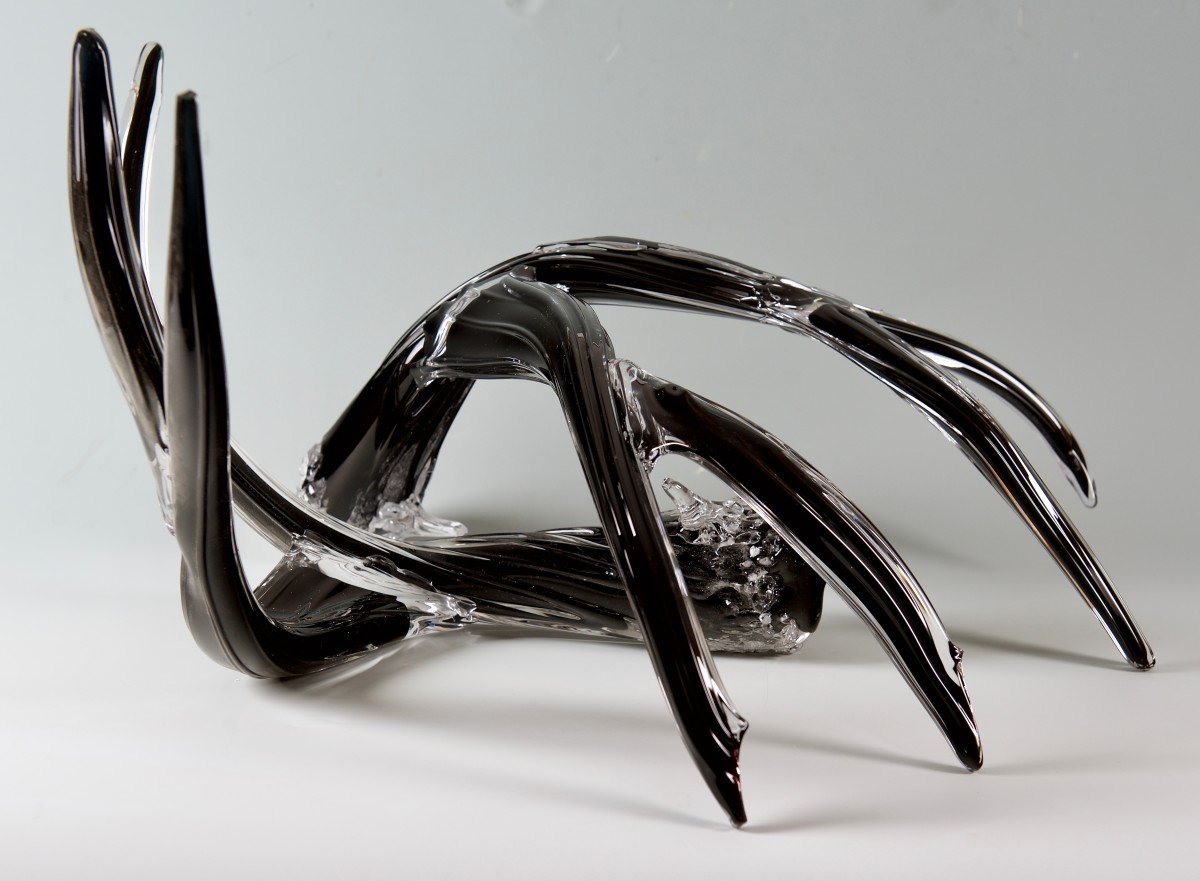 Antler Set-Black by North Rim Glass Jared & Nicole Davis 