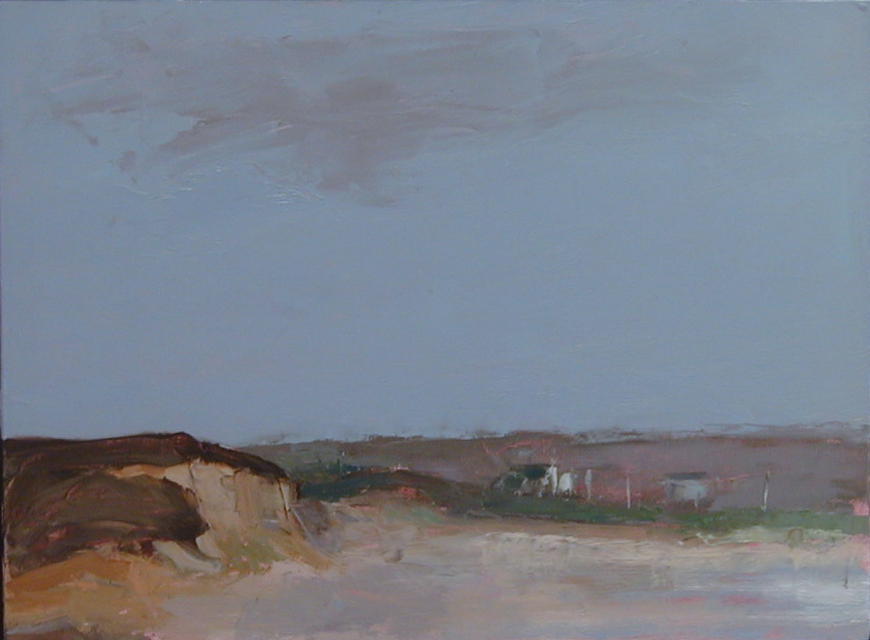 Houses at Block Island by MJ Blanchette 