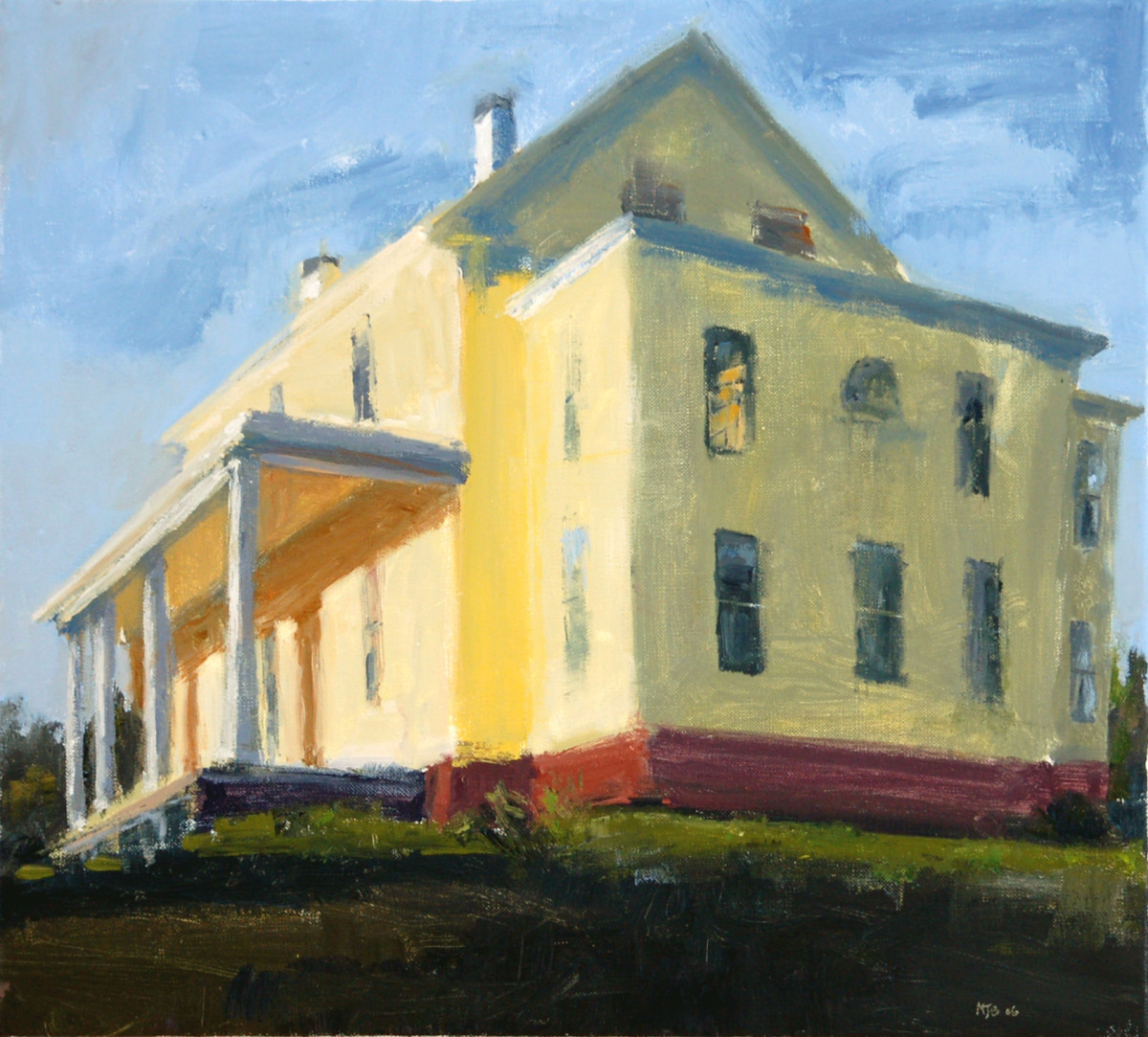 The Yellow House by MJ Blanchette 