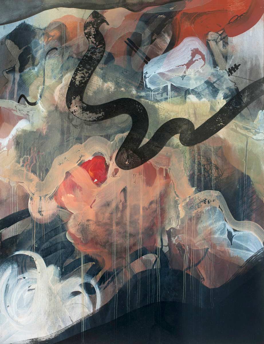 DON'T LOSE YOUR MIND, 65 x 50 cm by Hannah Thomas, Image 1.