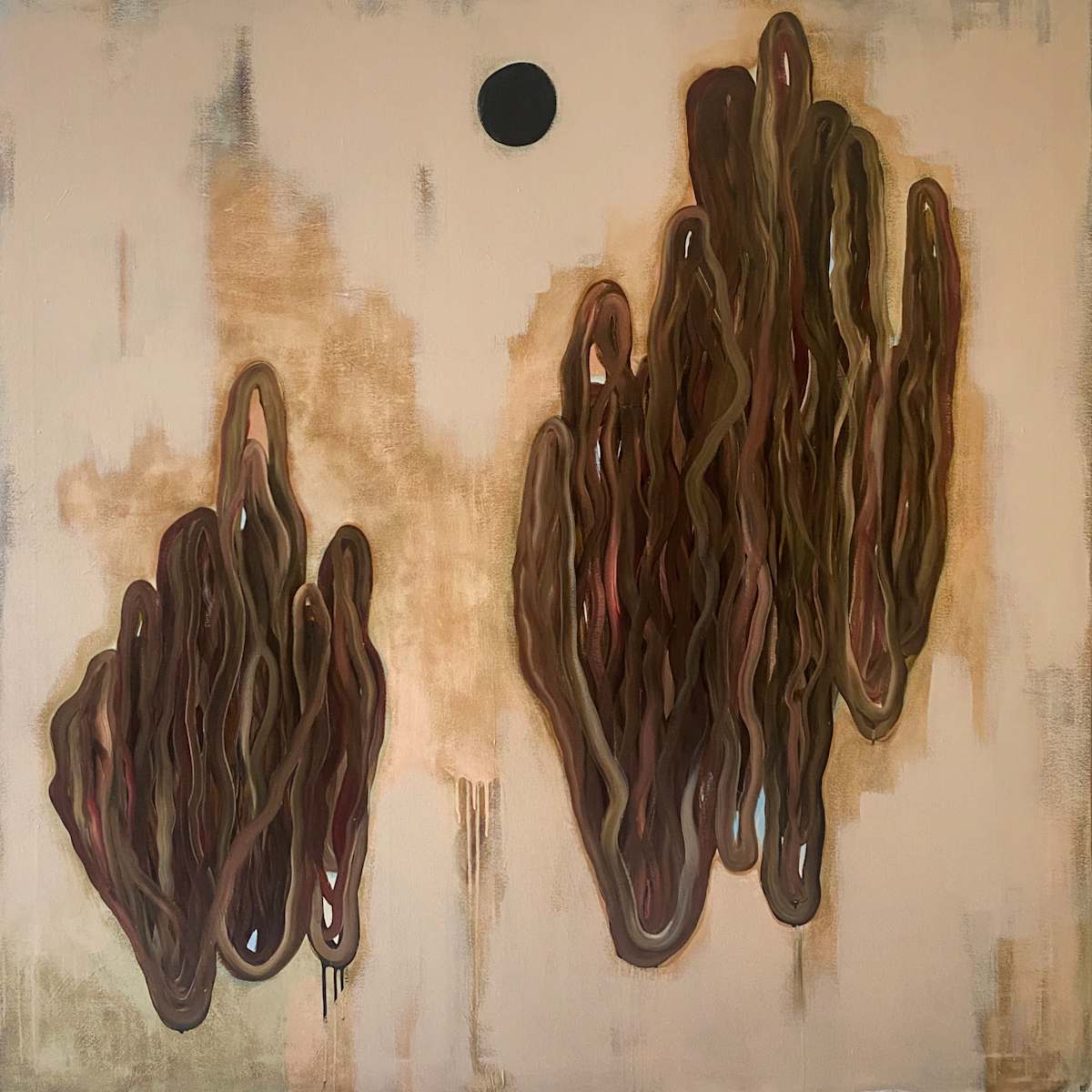 FUGUE STATE #2, 165 x 165 by Hannah Thomas, Image 1.